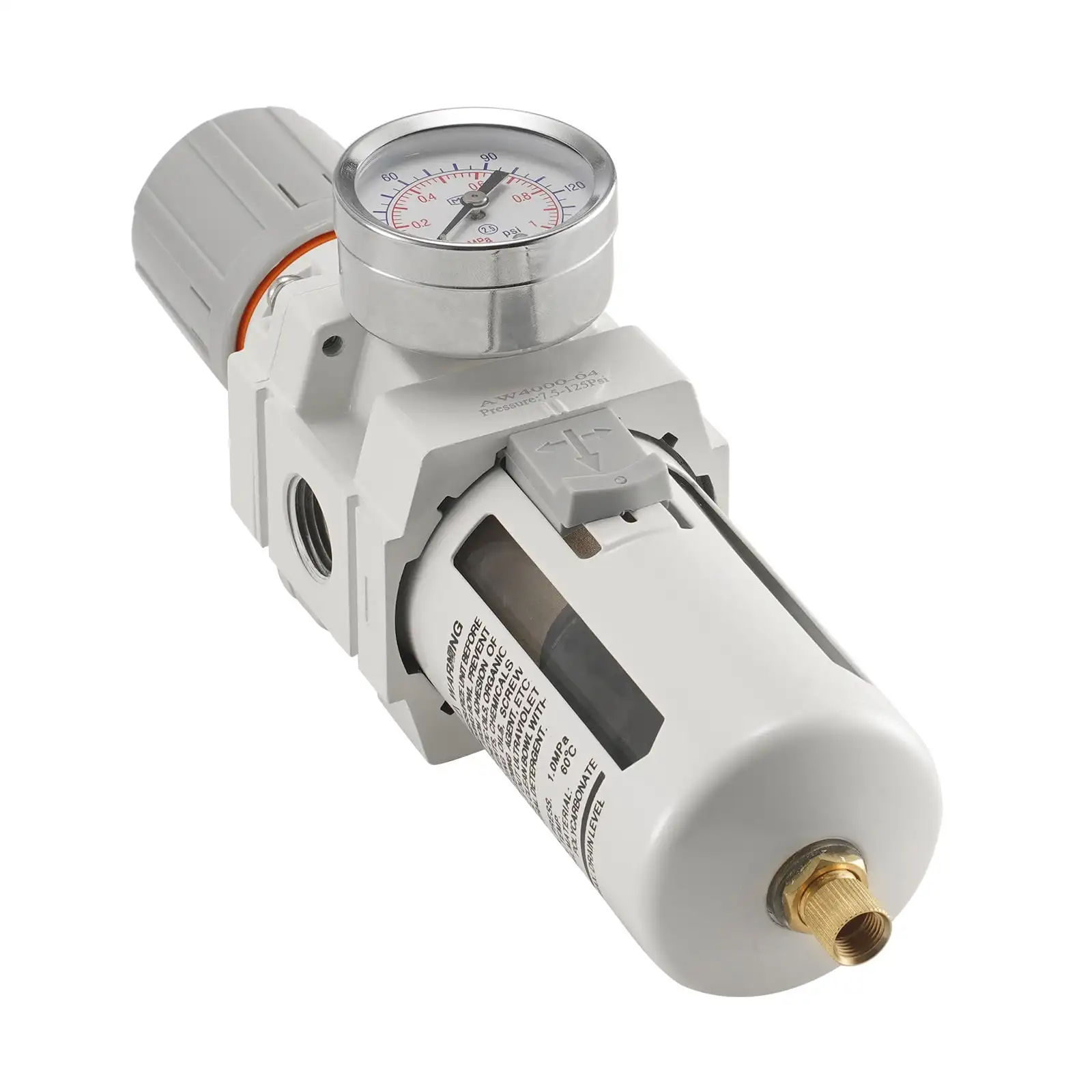 SKYSHALO Air Compressor Regulator, 1/2" NPT 5μm Air Dryer for Compressor, Single Stage Semi-Auto Air Compressor Water
SKYSHALO Air Compressor Regulator, 1/2" NPT 5μm Air Dryer for Compressor, Single Stage Semi-Auto Air Compressor Water