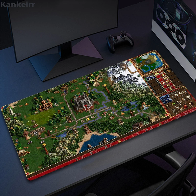 Heroes of Might and Magic 3 Mats Pc Gamer Computer Accessories Mouse Carpet Gaming Laptop Keyboard Pad Desk Mat Large Mause Pads
Heroes of Might and Magic 3 Mats Pc Gamer Computer Accessories Mouse Carpet Gaming Laptop Keyboard Pad Desk Mat Large Mause Pads