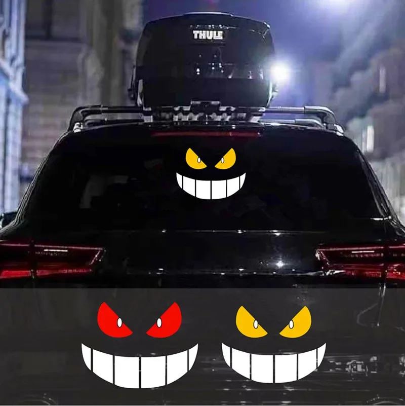 Devil Eyes Car Sticker Bezel Sticker Helmet Reflective Decorative Sticker Glass Personalized Creative
Devil Eyes Car Sticker Bezel Sticker Helmet Reflective Decorative Sticker Glass Personalized Creative