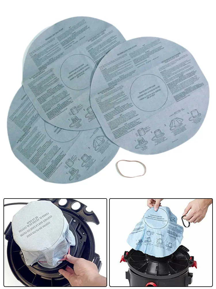 3pcs Multi-Fit Wet Dry Vac Filters For VF2002 Vacuum Cleaner Replacement Robot Sweeper Spare Part For Dust Filter
3pcs Multi-Fit Wet Dry Vac Filters For VF2002 Vacuum Cleaner Replacement Robot Sweeper Spare Part For Dust Filter