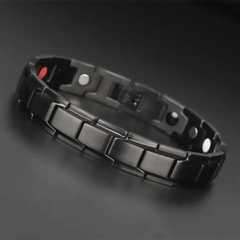 New Casual Style Men Magnetic Bracelet Simple Black Stainless Steel Bracelets For Arthritis Health Care Jewelry Gifts 5 Mallzona S80ce6b7767b642ea9012abe5f9c906bek New Casual Style Men Magnetic Bracelet Simple Black Stainless Steel Bracelets For Arthritis Health Care Jewelry Gifts Mallzona