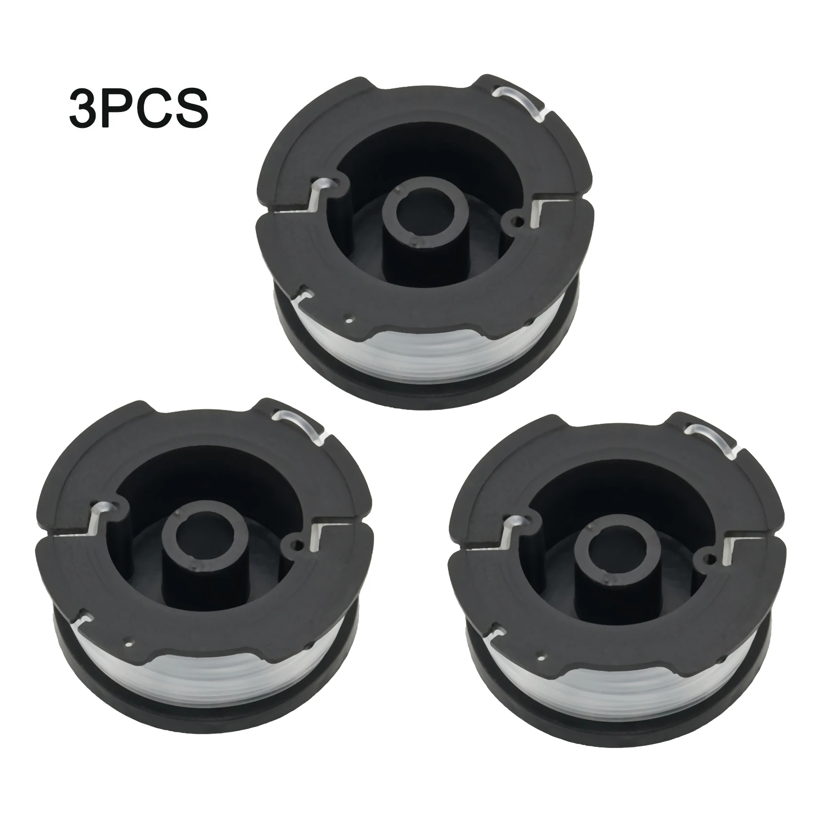 

3Pcs Line Spools For Black+Decker A6485 GL280 GL301 GL425 GL545 GL555 GLC13 Grass String Trimmer Lawn Mower Replacement Kits