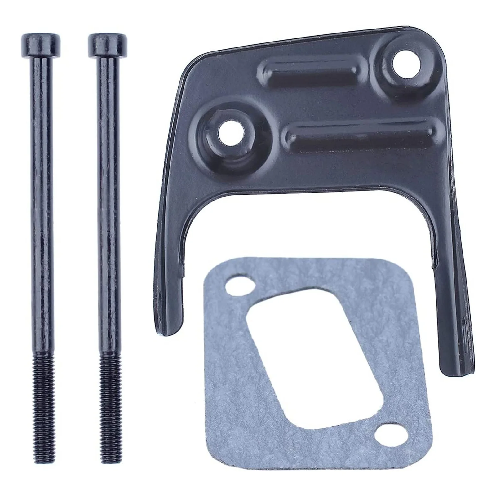 Chainsaw Muffler Exhaust Bracket Black Silver Durable Material Easy Installation Improved Performance Reduces Noise Vibration
Chainsaw Muffler Exhaust Bracket Black Silver Durable Material Easy Installation Improved Performance Reduces Noise Vibration