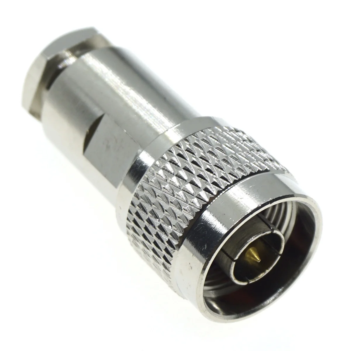 N Male Connector Clamp For RG5 RG6 5D-FB LMR300 Straight RF Coax wire coaxial Cable
N Male Connector Clamp For RG5 RG6 5D-FB LMR300 Straight RF Coax wire coaxial Cable