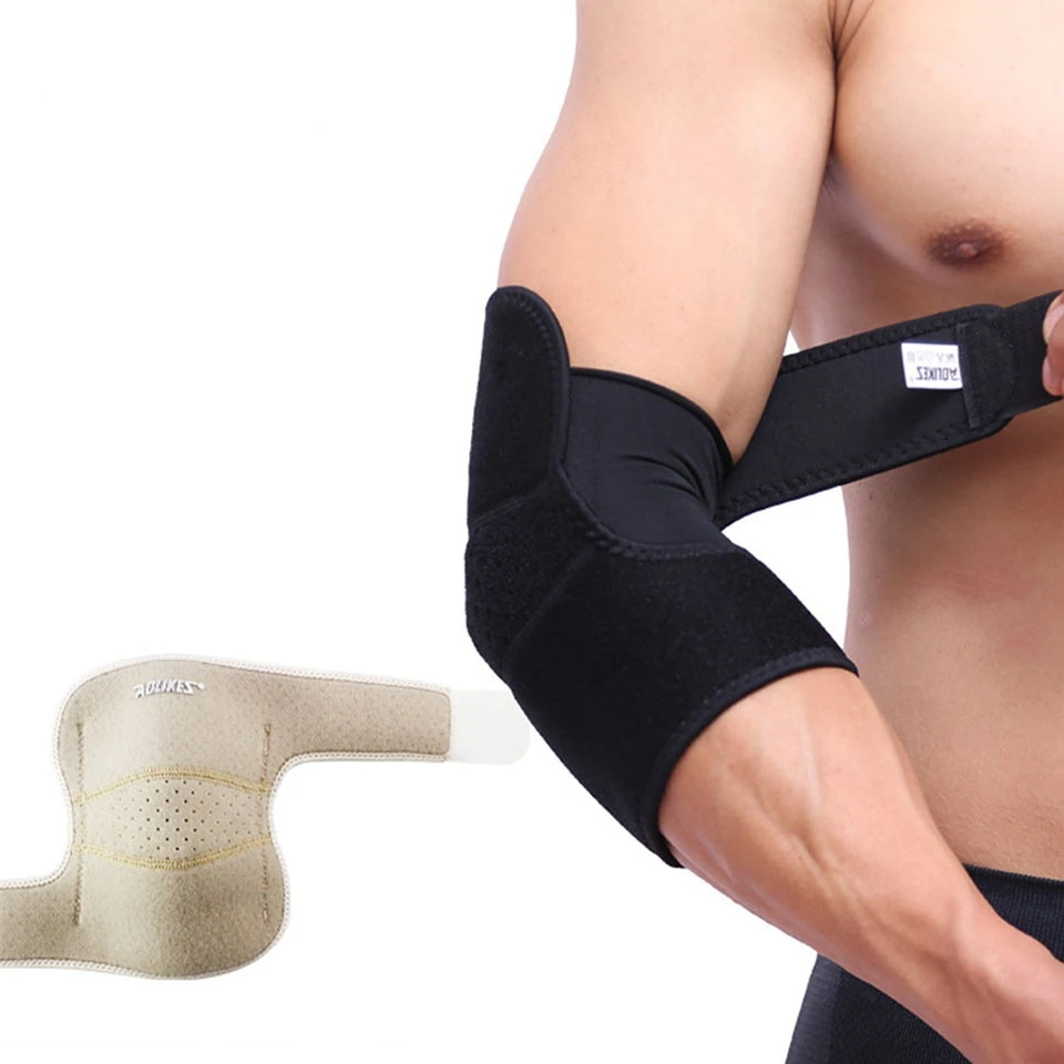 

1PCS Elbow Brace, Reversible Support Wrap for Joint, Arthritis Pain Relief, Tendonitis, Sports Injury Recovery
