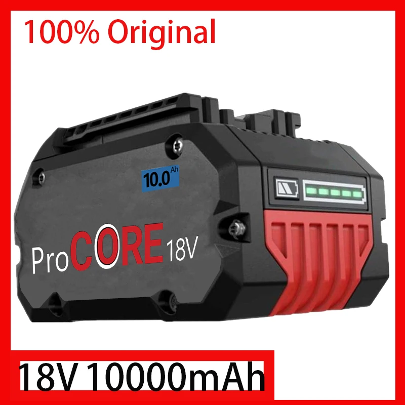Pro CORE 21700 18V 10.0Ah Replacement Lithium Battery for Professional System Cordless Tools BAT609 BAT618 GBA18V80 Cell
Pro CORE 21700 18V 10.0Ah Replacement Lithium Battery for Professional System Cordless Tools BAT609 BAT618 GBA18V80 Cell