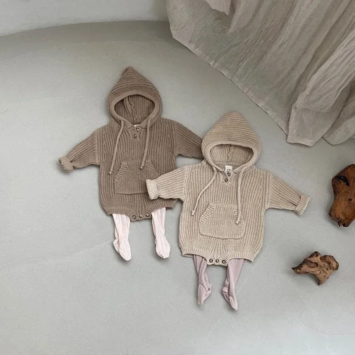 Boy Fashion Loose Hoodies Bodysuit Kid Knitting Solid Pullover Hooded Sweatshirts Jumpsuit Simple Cotton Bodysuits One Piece
Boy Fashion Loose Hoodies Bodysuit Kid Knitting Solid Pullover Hooded Sweatshirts Jumpsuit Simple Cotton Bodysuits One Piece