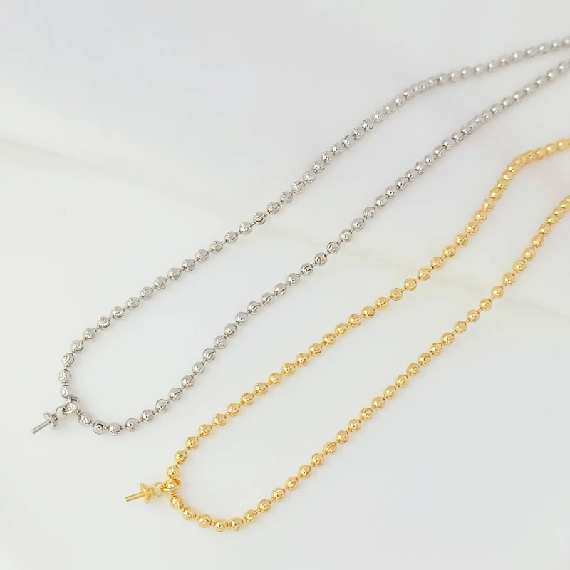 1 Piece 14K Copper Clad Gold Bead Chain Adjustable Neck Chain Decorative Handmade DIY Jewelry Finished Exquisite Necklace
1 Piece 14K Copper Clad Gold Bead Chain Adjustable Neck Chain Decorative Handmade DIY Jewelry Finished Exquisite Necklace