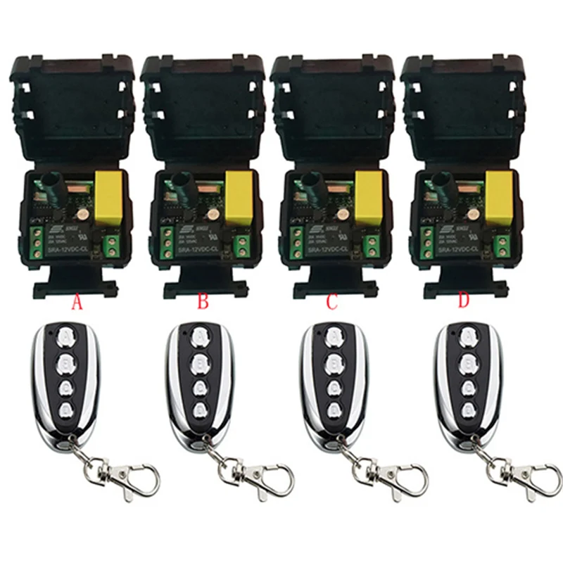AC220V 1CH 10A RF Wireless Remote Control Relay Switch shutters garage door/ projection screen/ Electric Doors /lamp
AC220V 1CH 10A RF Wireless Remote Control Relay Switch shutters garage door/ projection screen/ Electric Doors /lamp