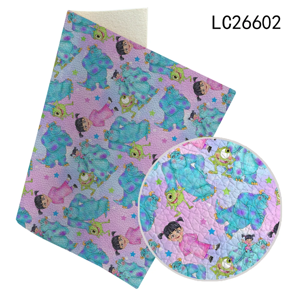 Disney Monsters Inc мари кот личи печатный лист из искусственной кожи Синтетическая кожа ткань для «сделай сам» серьги сумки 30*136
Disney Monsters Inc мари кот личи печатный лист из искусственной кожи Синтетическая кожа ткань для «сделай сам» серьги сумки 30*136