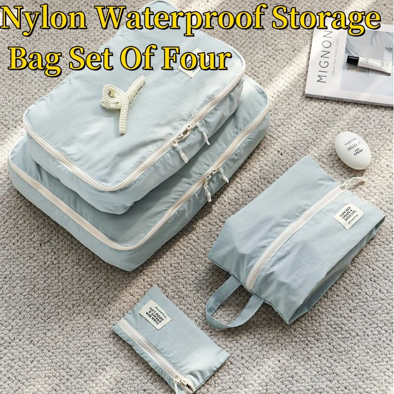 4 шт./комплект, нейлоновая сумка для хранения косметики
4 шт./комплект, нейлоновая сумка для хранения косметики
