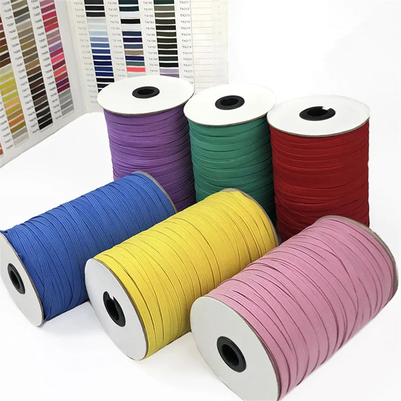 Elastic Bands Cord for Sewing, Braided Flat, DIY Trim, Make Face String, Garment Accessories, 3mm, 5mm, 6mm, 9mm, 12mm, 1 Roll
Elastic Bands Cord for Sewing, Braided Flat, DIY Trim, Make Face String, Garment Accessories, 3mm, 5mm, 6mm, 9mm, 12mm, 1 Roll