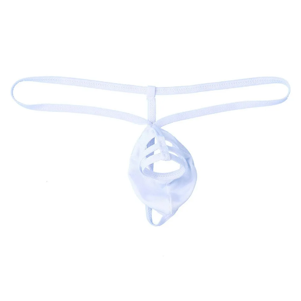 Mens G-string Thong Bikini Open Comfy Breathable Male Panties Sexy Transparent Ultra-Thin Erotic Temptation T-Back Underwear
Mens G-string Thong Bikini Open Comfy Breathable Male Panties Sexy Transparent Ultra-Thin Erotic Temptation T-Back Underwear