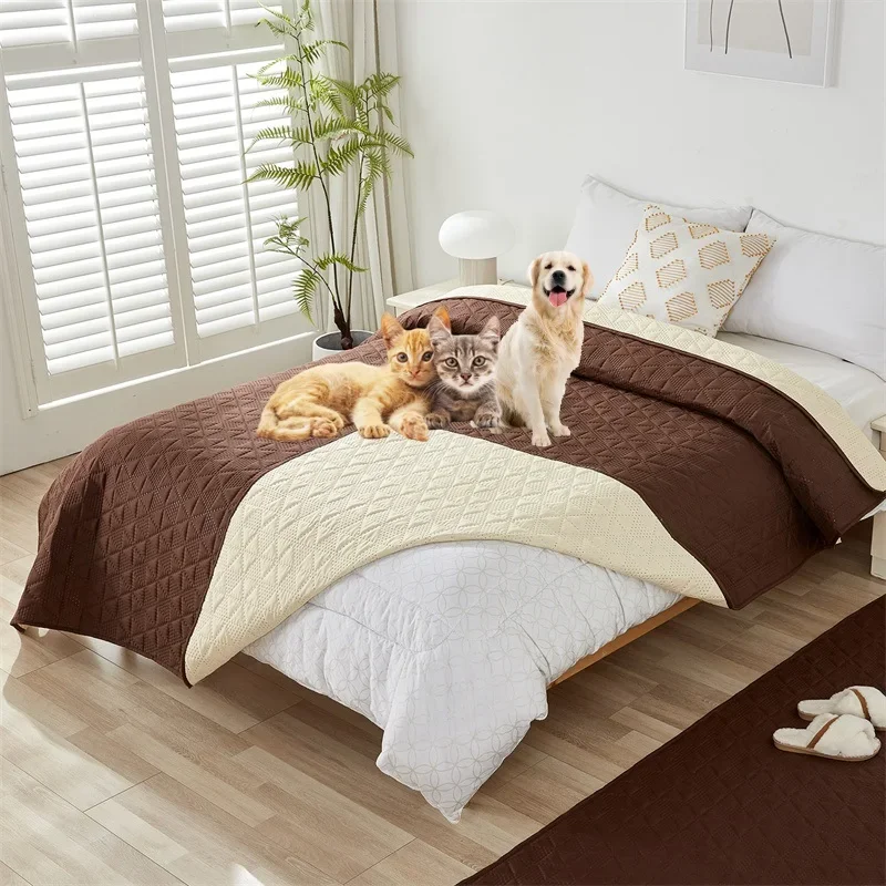 Waterproof Bedspread Pads Non-Slip King Size Bed Sheet Sofa Covers Reusable Kids Pet Dog Cat Urine Mat Bed Mattress Protector
Waterproof Bedspread Pads Non-Slip King Size Bed Sheet Sofa Covers Reusable Kids Pet Dog Cat Urine Mat Bed Mattress Protector