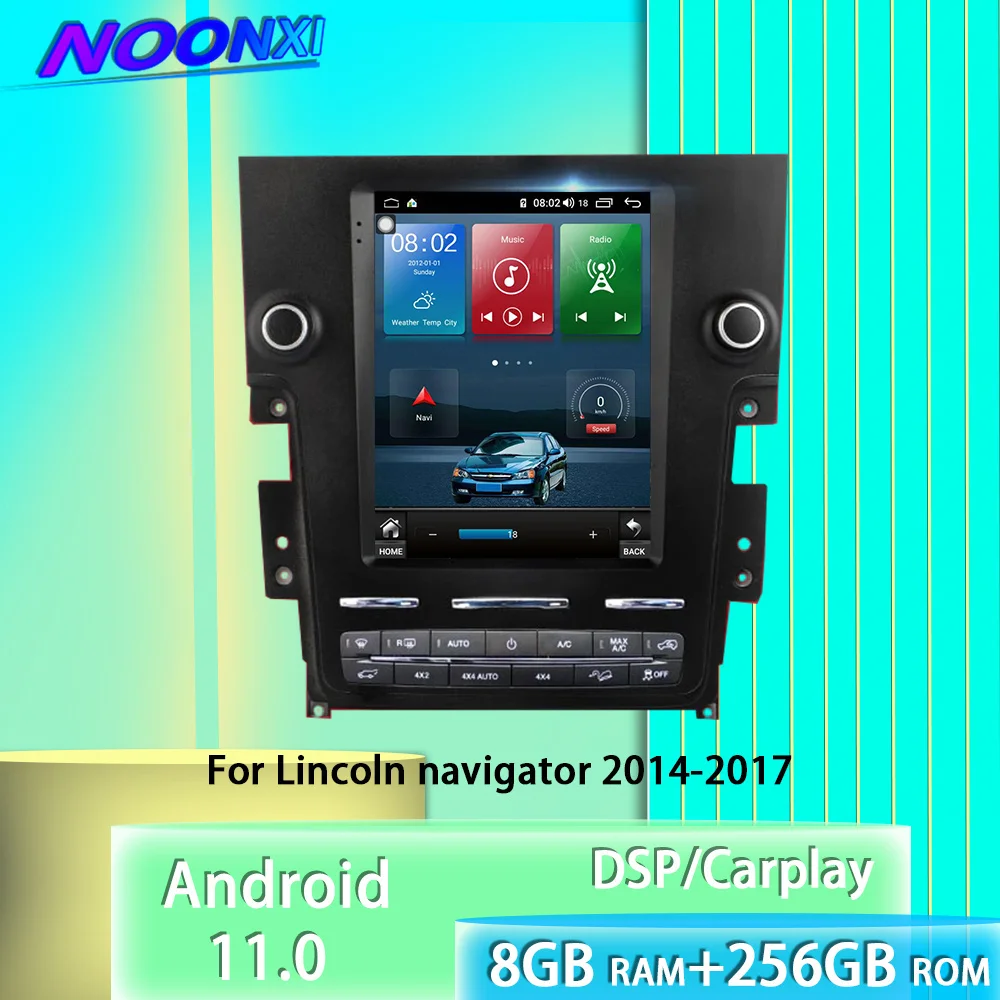 For Lincoln Navigator 2014-2017 Tesla Screen 8+256G Android 11.0 Car Radio Bluetooth GPS Navigation Car Player Multimedia Player
For Lincoln Navigator 2014-2017 Tesla Screen 8+256G Android 11.0 Car Radio Bluetooth GPS Navigation Car Player Multimedia Player
