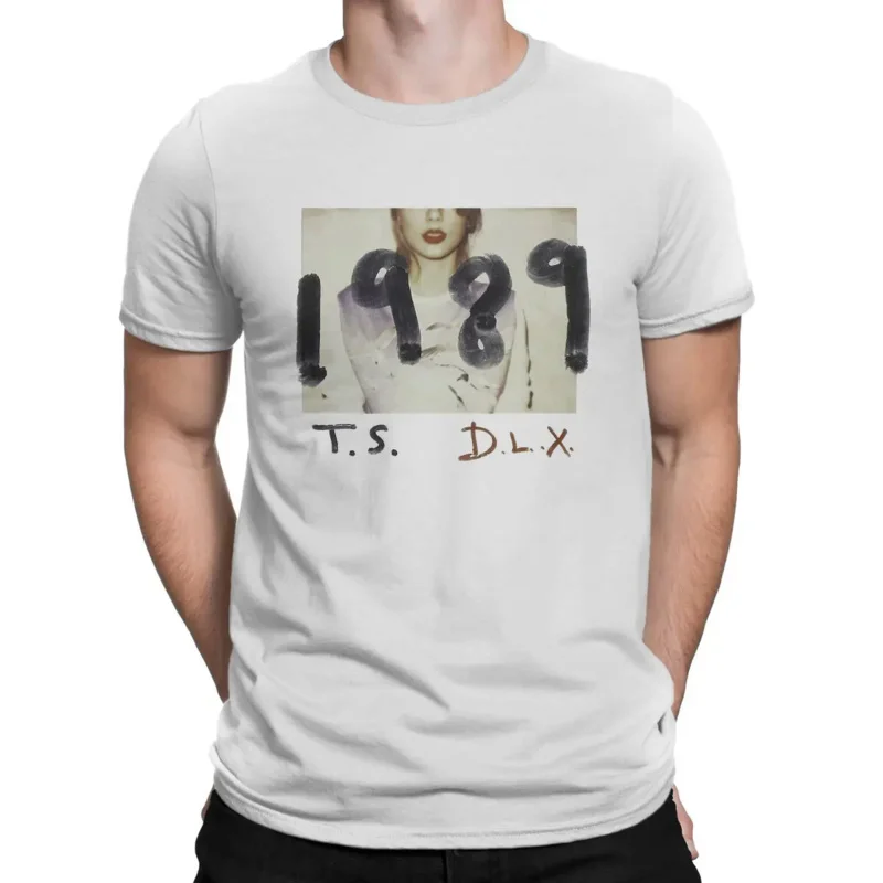 Vintage 1989 TS DLX T-Shirts for Men Round Neck Pure Cotton T Shirt T-Taylor Swifts Singer Short Sleeve Tees Graphic Clothes
Vintage 1989 TS DLX T-Shirts for Men Round Neck Pure Cotton T Shirt T-Taylor Swifts Singer Short Sleeve Tees Graphic Clothes