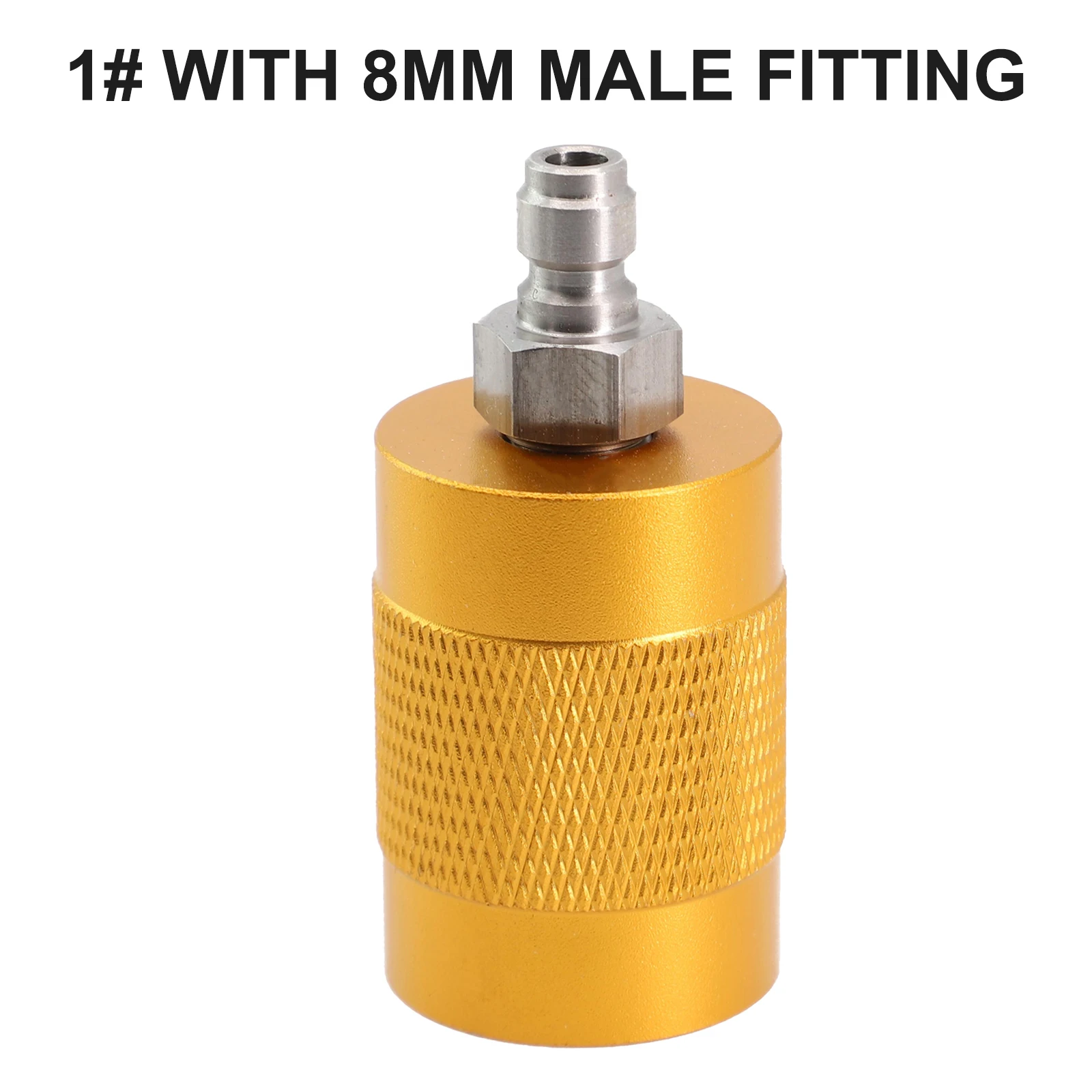 PCP Filling Station Valve Charging Adapter To 5/8 Adapter 300 Bar CO2 Submersible Tank Din Valve With 8MM Male/Female Quick Plug
PCP Filling Station Valve Charging Adapter To 5/8 Adapter 300 Bar CO2 Submersible Tank Din Valve With 8MM Male/Female Quick Plug