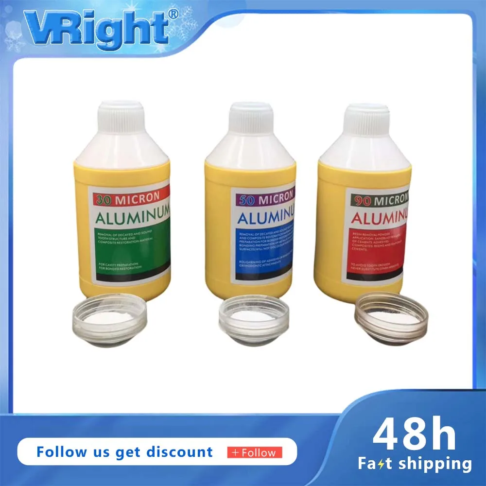 Dental Aluminum Oxide Powder Dentist Sandblaster Power 30UM 50UM 90UM Micron Prophy Air Jet Flow Teeth Polishing Dental Material
Dental Aluminum Oxide Powder Dentist Sandblaster Power 30UM 50UM 90UM Micron Prophy Air Jet Flow Teeth Polishing Dental Material