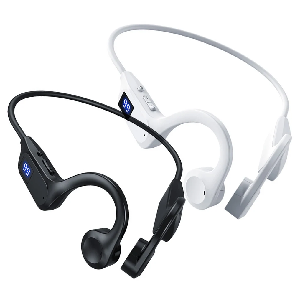 New Bone Conduction Bluetooth Earphones Wireless Noise Cancelling Headphones Sports Air Conduction Earphones Noise Reduction
New Bone Conduction Bluetooth Earphones Wireless Noise Cancelling Headphones Sports Air Conduction Earphones Noise Reduction