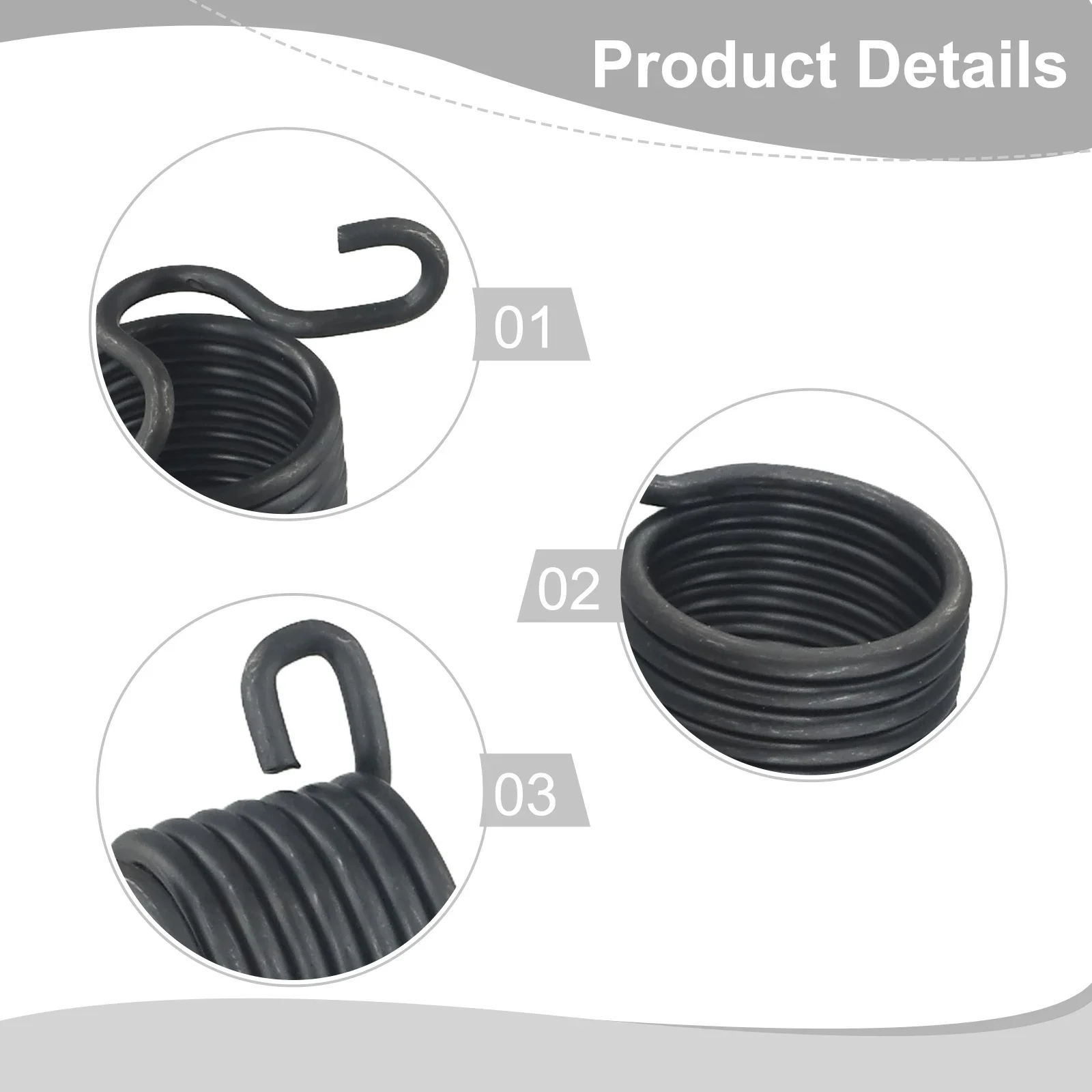 Hammer Retaining Spring 58g Weight 8 Turns 1.1in Inner Diameter Carbon Steel Metalworking Chisels Springs Accessories Tool Part
Hammer Retaining Spring 58g Weight 8 Turns 1.1in Inner Diameter Carbon Steel Metalworking Chisels Springs Accessories Tool Part