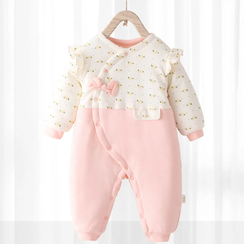 Autumn Winter Baby Romper Girls Lovely Long Sleeve Newborn Overalls Infant Clothing Baby Girl Clothes For 3m-12m Costumes
Autumn Winter Baby Romper Girls Lovely Long Sleeve Newborn Overalls Infant Clothing Baby Girl Clothes For 3m-12m Costumes