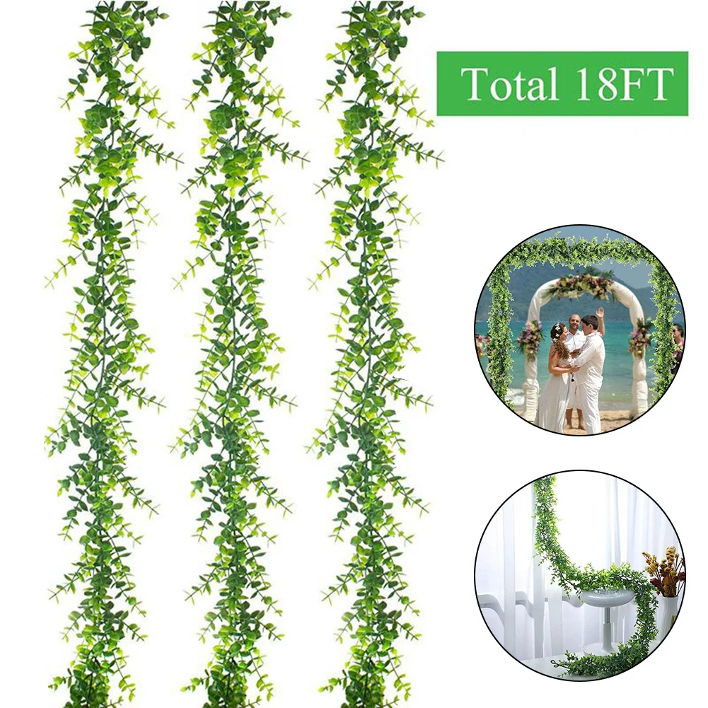 Artificial Rattan Artificial Eucalyptus Garland Hanging Flower Decor Wedding Rattan Vine Ivy Simulated Vine Garden Yard Decor
Artificial Rattan Artificial Eucalyptus Garland Hanging Flower Decor Wedding Rattan Vine Ivy Simulated Vine Garden Yard Decor