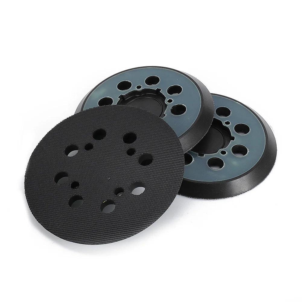 

125mm 5 Inch Sander Pad 8-Holes Backing Sanding Disc Pad Hook And Loop Sanding Pads For Electric Orbital Sander Polishing