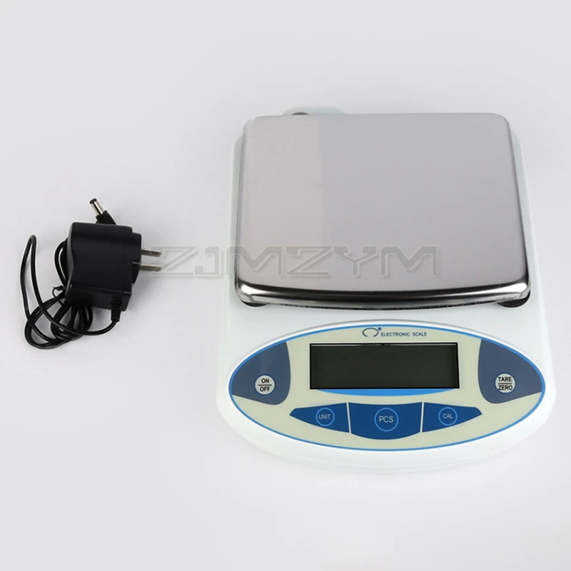 

3000/5000g/30kg 0.01g/0.1g Digital Electronic Balance Lab Jewelry Scale High Precision Industrial Kitchen Weighing Balance Scale