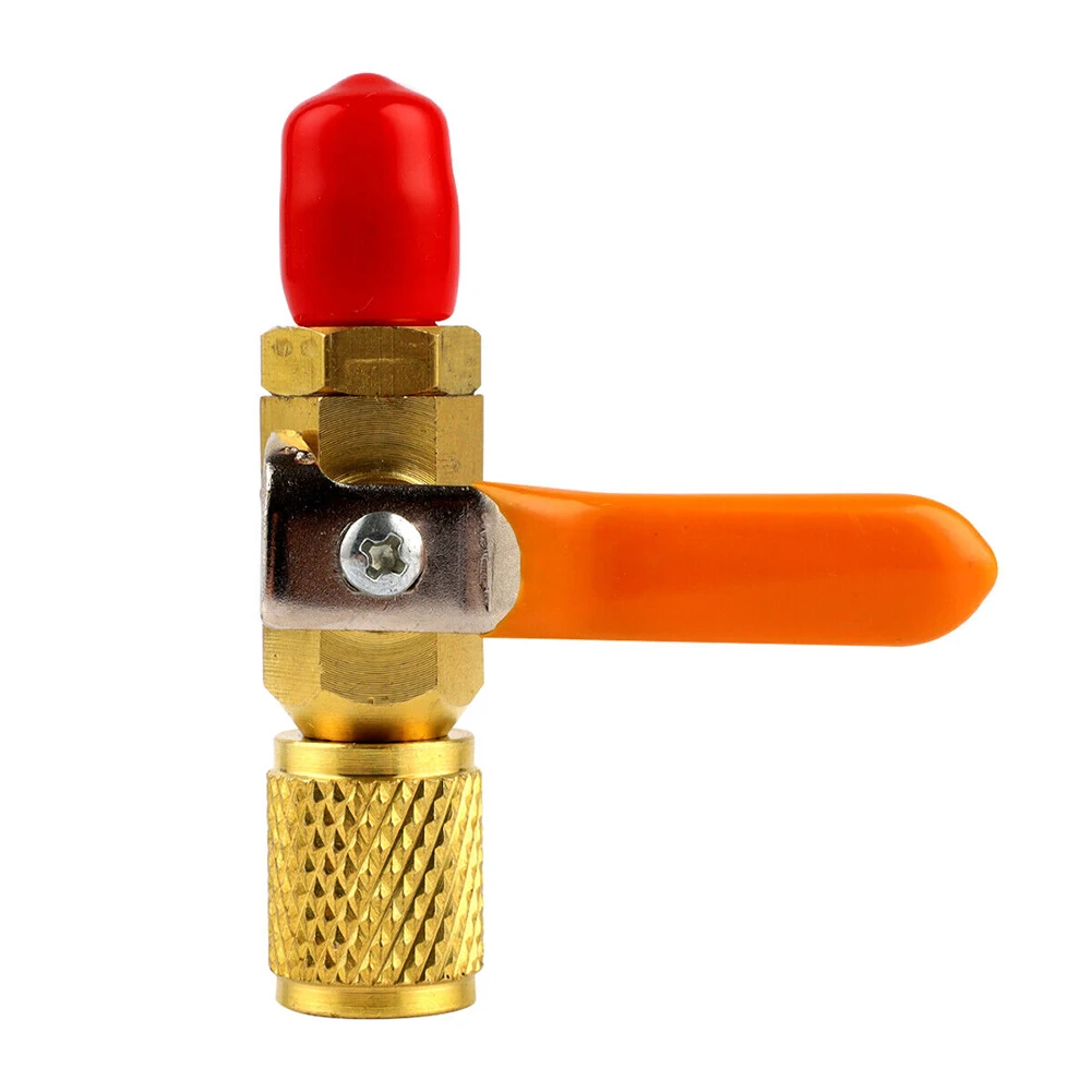R410A R134A Straight Ball Valve Adapter For Charging Hoses HVAC 1/4 AC A/C Manifold Accessories For Refrigerant
R410A R134A Straight Ball Valve Adapter For Charging Hoses HVAC 1/4 AC A/C Manifold Accessories For Refrigerant