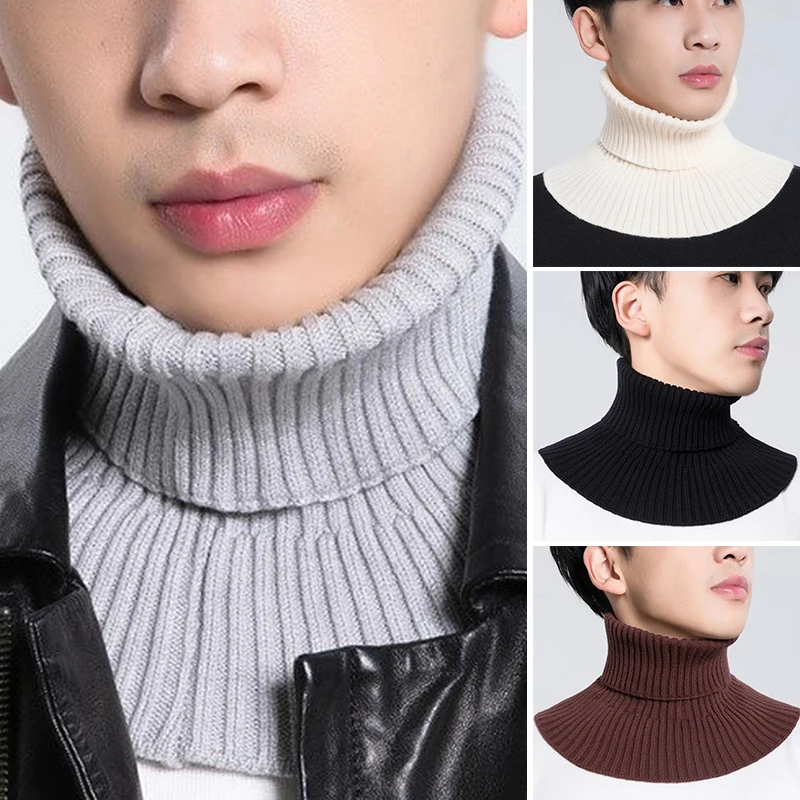 Winter Warm Knitted Fake Collar Women Men Turtleneck Knitted Woolen False Fake Collar Neck warmer Detachable Collar Windproof
Winter Warm Knitted Fake Collar Women Men Turtleneck Knitted Woolen False Fake Collar Neck warmer Detachable Collar Windproof