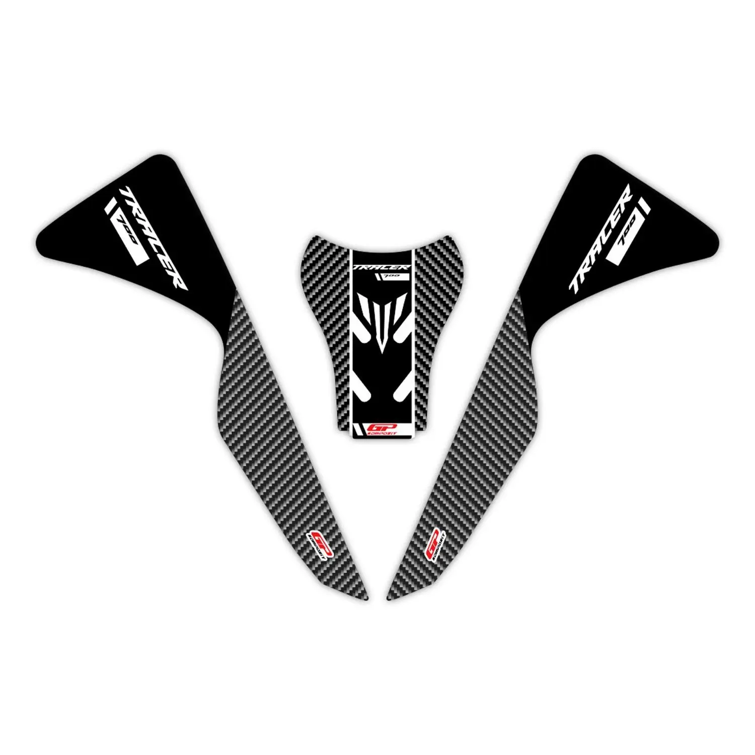 GP Kompozit For MT-07 Tracer 2020-2022 Compatible Tank Pad Set Black Sticker Motorcycle Accessory
GP Kompozit For MT-07 Tracer 2020-2022 Compatible Tank Pad Set Black Sticker Motorcycle Accessory