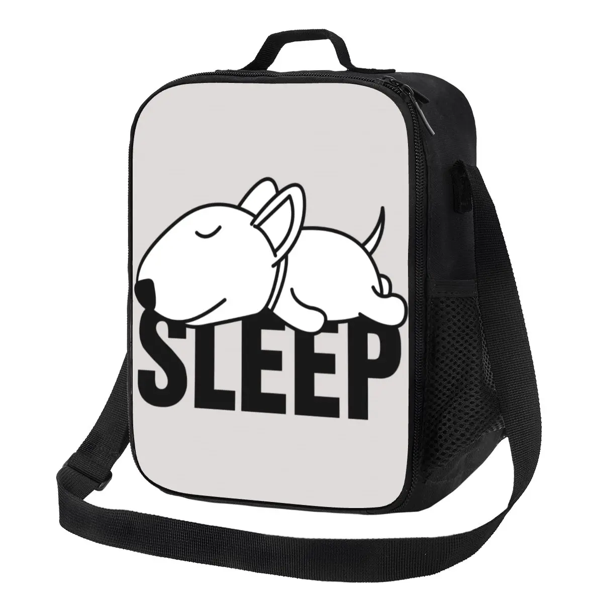 Sleeping Bull Terrier Dog Insulated Lunch Bag for Women Cartoon Animal Thermal Cooler Bento Box Kids School Children
Sleeping Bull Terrier Dog Insulated Lunch Bag for Women Cartoon Animal Thermal Cooler Bento Box Kids School Children