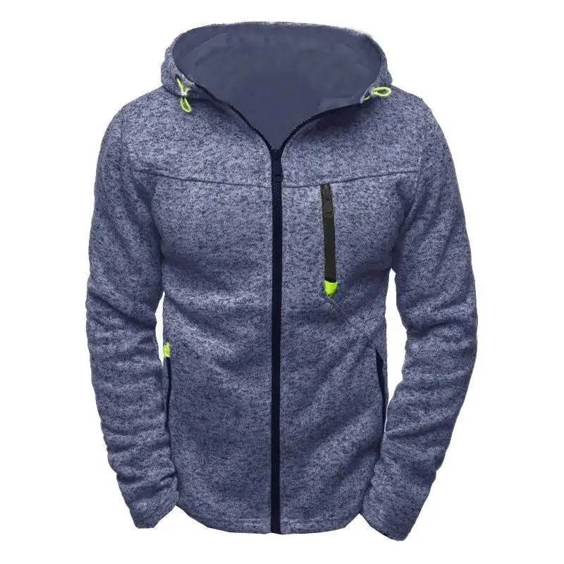 

2024 Brand New Men Zipper Hoodies Sweatshirts Leisure Cardigan Mens Hooded Coats Jacquard Casual Man Hoody Sweatshirt Jackets