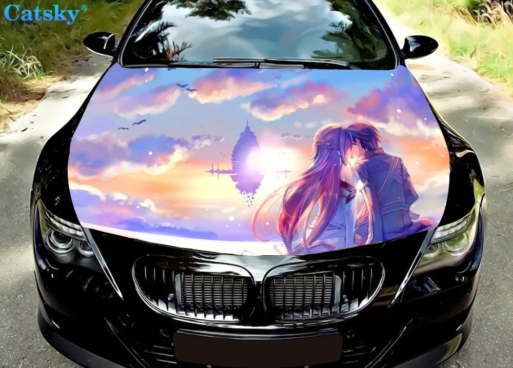 Anime - Sword Art Online Car Hood Vinyl Stickers Wrap Vinyl Film Engine Cover Decals Sticker Car Accessories Car Hood Protector
Anime - Sword Art Online Car Hood Vinyl Stickers Wrap Vinyl Film Engine Cover Decals Sticker Car Accessories Car Hood Protector