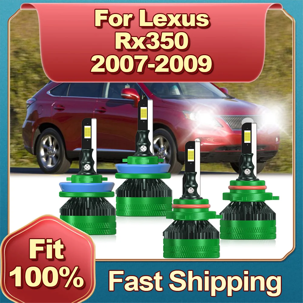 2/4Pcs Led Canbus Car Headlight Bulbs 200W 30000LM Led Light CSP Chips H11 HB3 12V Super Bright For LEXUS RX350 2007 2008 2009
2/4Pcs Led Canbus Car Headlight Bulbs 200W 30000LM Led Light CSP Chips H11 HB3 12V Super Bright For LEXUS RX350 2007 2008 2009