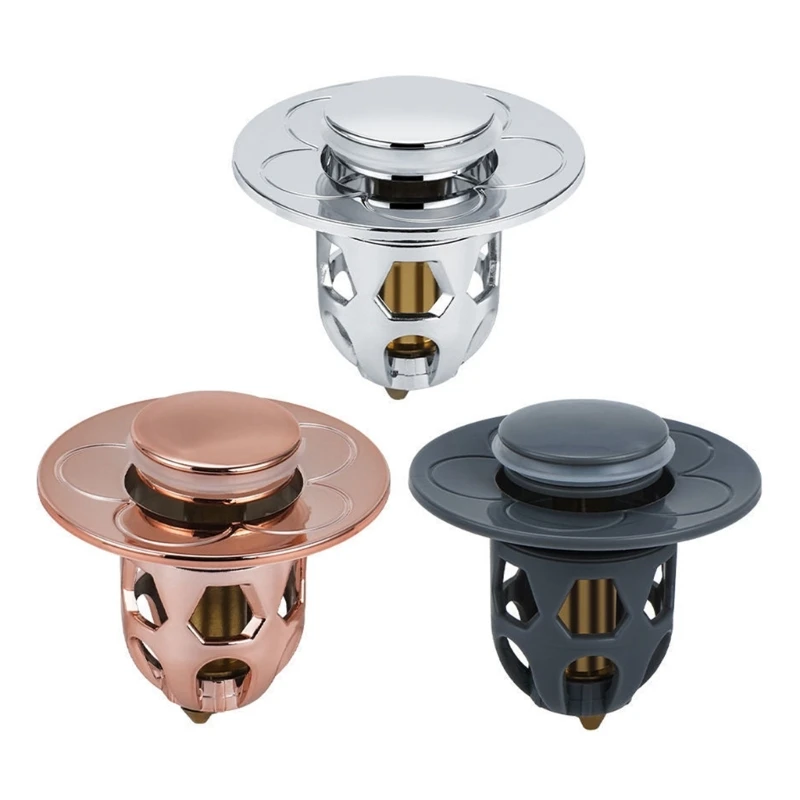 Effective Drain Filter Easy to Install Sink Plug Versatile Plug Push-Type Drain Plug Durable for Unclogged Sink Draining
Effective Drain Filter Easy to Install Sink Plug Versatile Plug Push-Type Drain Plug Durable for Unclogged Sink Draining