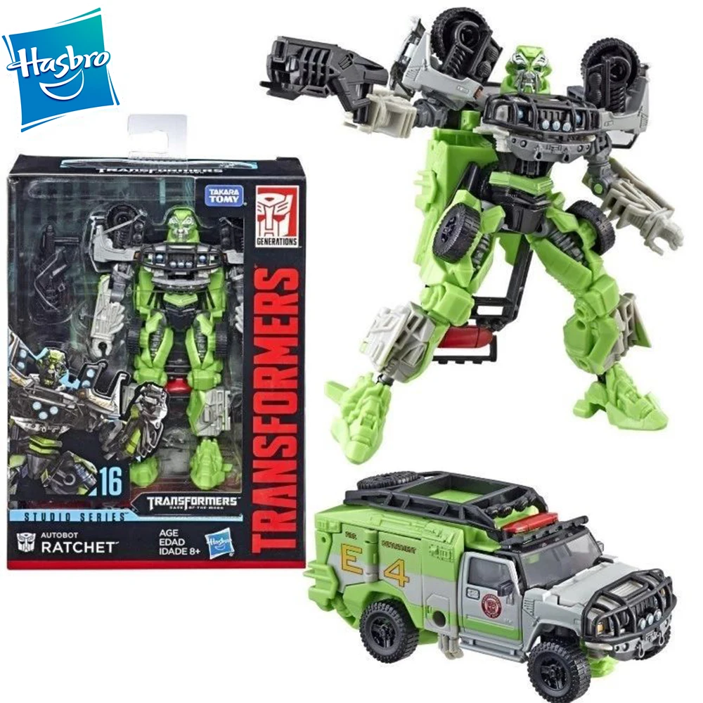 Hasbro Transformers Studio Series Boys Toys Ss16 Ratchet Anime Cartoon Action Figure Model Collection Children Toys Gift
Hasbro Transformers Studio Series Boys Toys Ss16 Ratchet Anime Cartoon Action Figure Model Collection Children Toys Gift