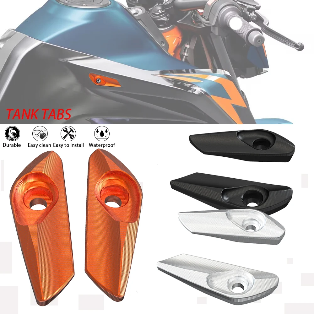 

New Motorcycle Accessories CNC Aluminium Fuel Tank Tabs Decorative Strip For DUKE 790 2017-2020 DUKE890 DUKE 890R 2021-2024 2023