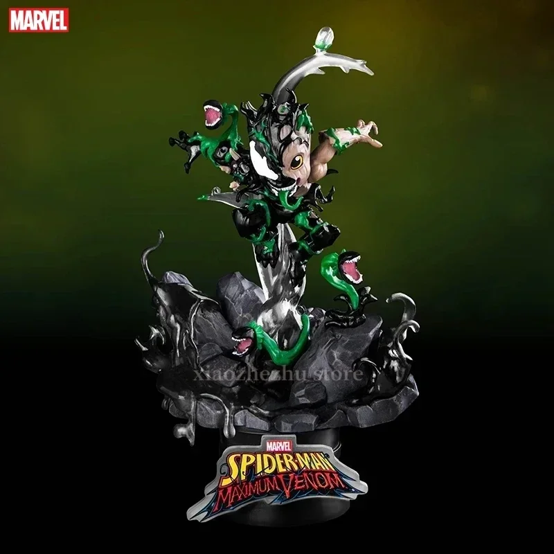 

Disney'S Official Marvel Venom Universe Series Captain America Iron Man Spider-Man Collection Hand Issued Genuine Spot