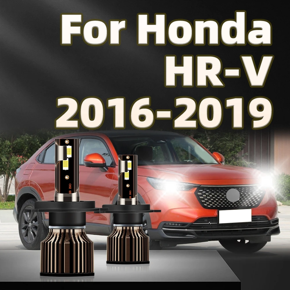 

2 шт., Автомобильные светодиодные лампы 170 Вт, H4, фары, лампочка Plug and Play 6000K, белые фары для Honda HRV 2016 2017 2018 2019