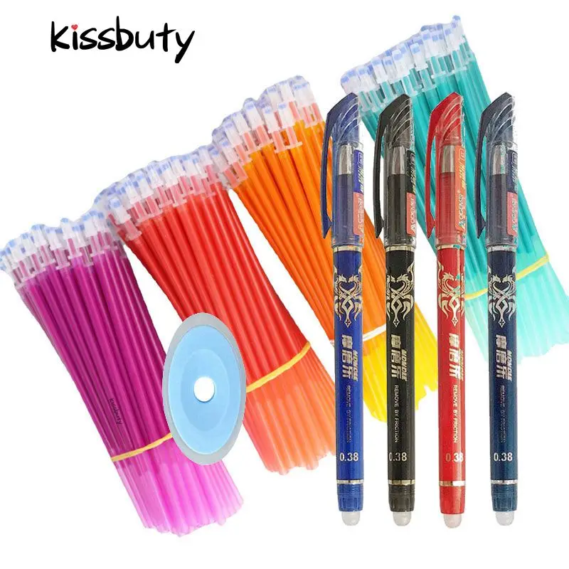Erasable Pen Set Blue Black Colorful Ink Erasable Refills Rods Washable Handle Writing for School Office Stationery Supplies
Erasable Pen Set Blue Black Colorful Ink Erasable Refills Rods Washable Handle Writing for School Office Stationery Supplies