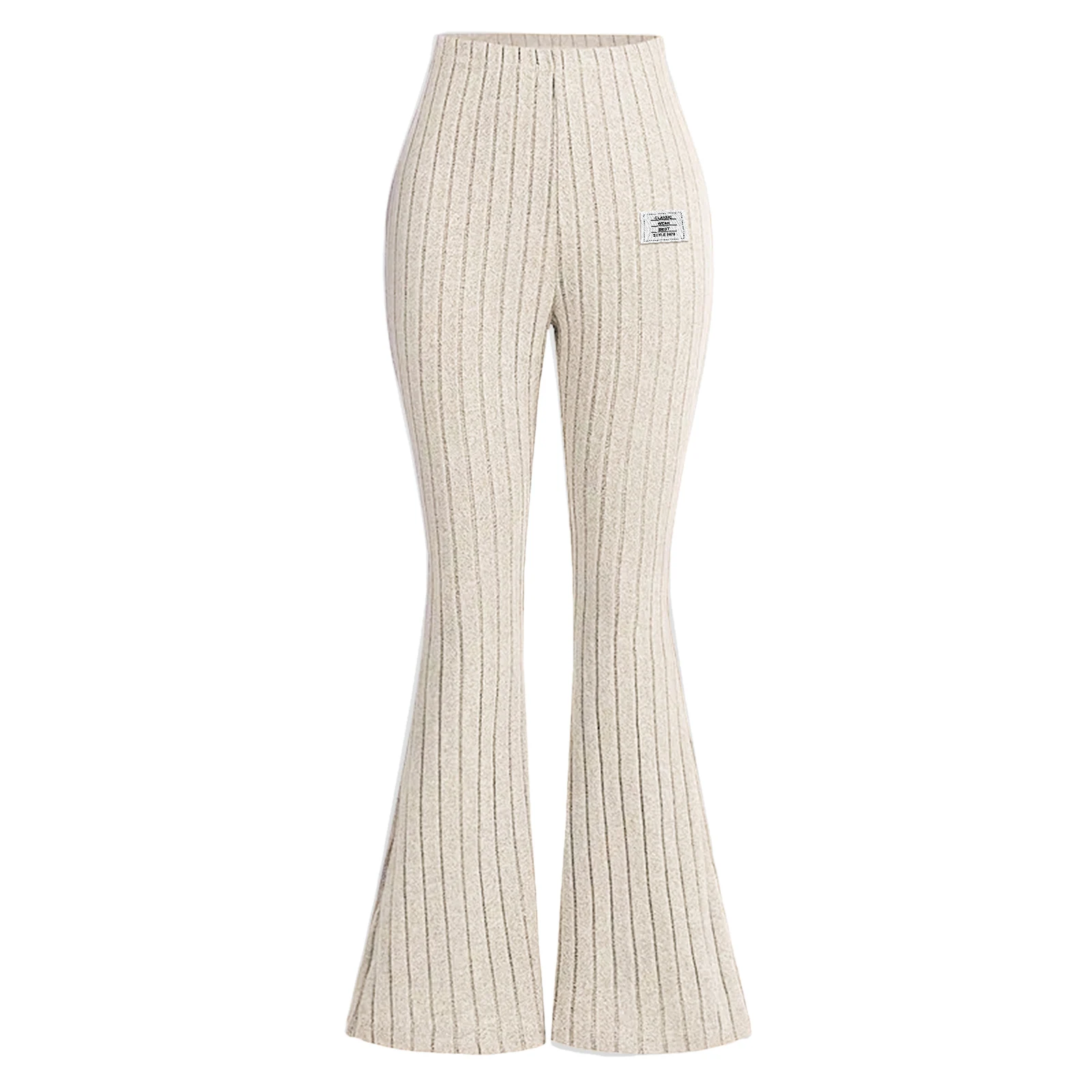 بنطلونات ضيقة مزينة بالزهور للفتيات، سراويل واسعة متعددة الاستخدامات من القماش المطاطي المنسوج، بنطلونات يوجا مخططة للفتيات بنطلونات ضيقة مزينة بالزهور للفتيات، سراويل واسعة متعددة الاستخدامات من القماش المطاطي المنسوج، بنطلونات يوجا مخططة للفتيات