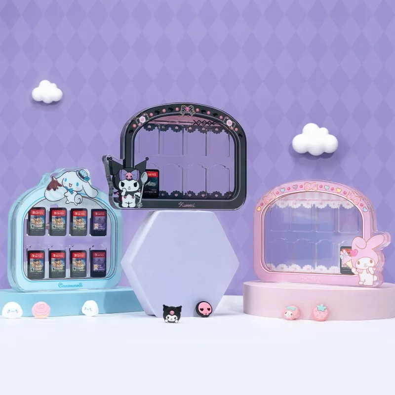 8 in 1 Card Holder Kawaii Cinnamoroll Kuromi My Melody Game Card Protective Case Cover Switch Game Card Holder Case Organizer
8 in 1 Card Holder Kawaii Cinnamoroll Kuromi My Melody Game Card Protective Case Cover Switch Game Card Holder Case Organizer