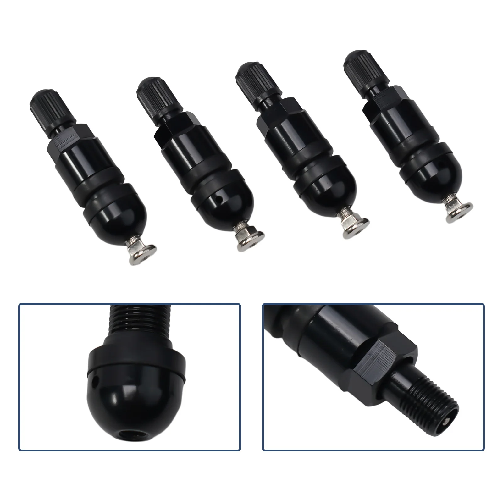 4pcs Metal TPMS Tire Pressure Monitor For Metal Monitor Valve Stem Metal For BMW 5 Series TPMS Tire Pressure Black
4pcs Metal TPMS Tire Pressure Monitor For Metal Monitor Valve Stem Metal For BMW 5 Series TPMS Tire Pressure Black