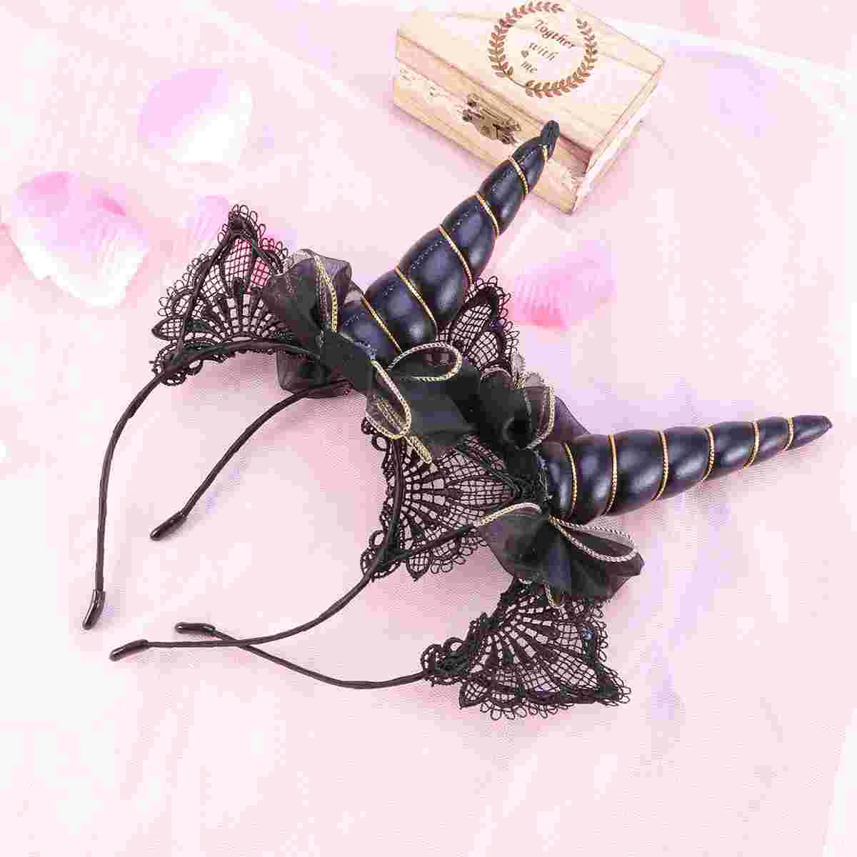 2Pcs Horn Headband Cat Ears Headband Costume Party Headwear Accessory for Kids Adults
2Pcs Horn Headband Cat Ears Headband Costume Party Headwear Accessory for Kids Adults