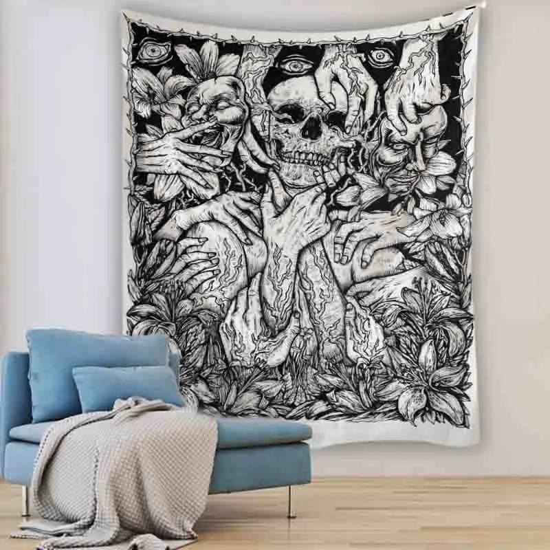 Skull Tapestry Mandala Wall Decoration Products Tapestries Wall Papers Home Decor Hanging Decoration Tapestries Tapiz De Pared
Skull Tapestry Mandala Wall Decoration Products Tapestries Wall Papers Home Decor Hanging Decoration Tapestries Tapiz De Pared