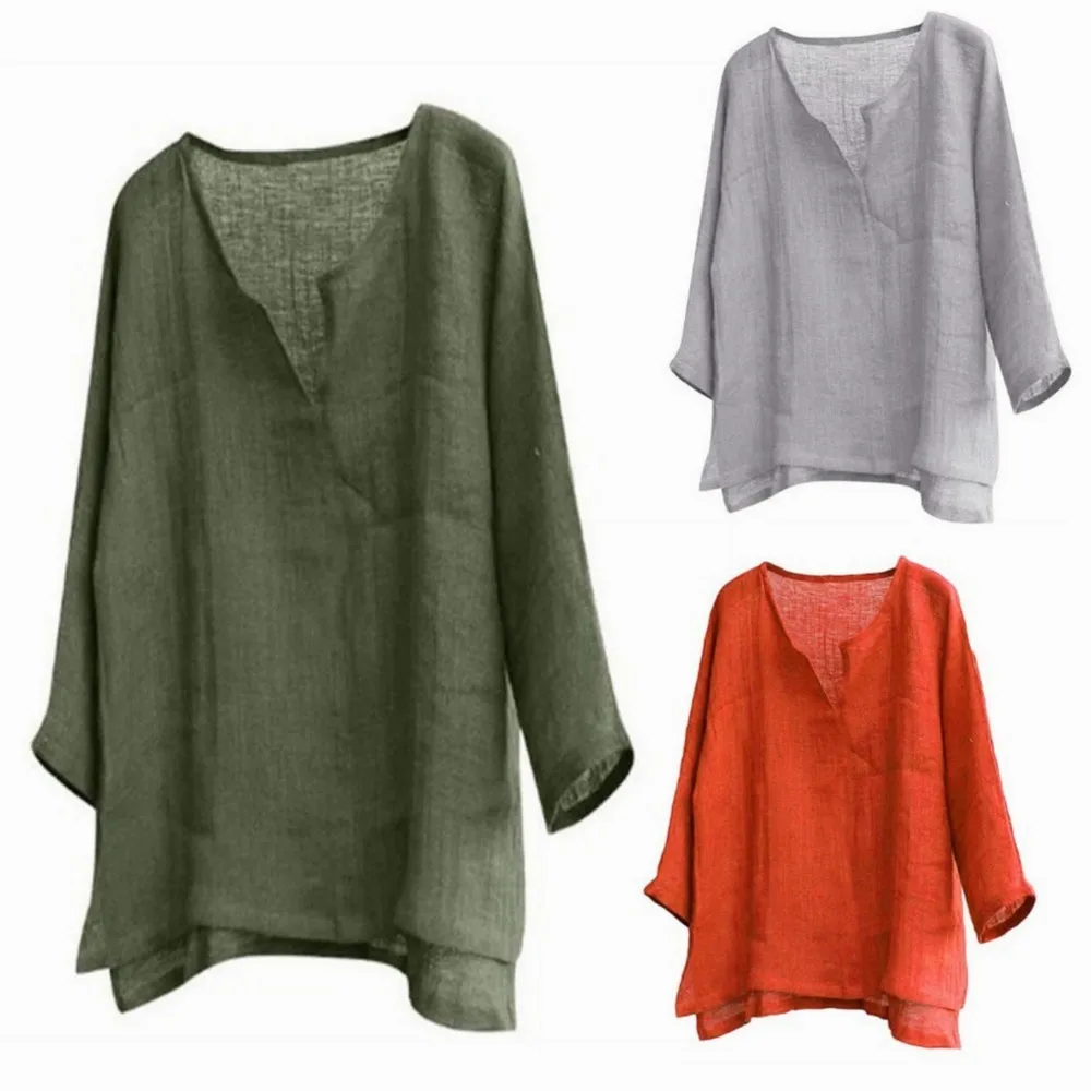 Men's Chinese Style Solid Color Loose V-Neck Long Sleeve Pullover Tops Breathable Comfy Casual Shirt Top Cotton Linen S-5XL
Men's Chinese Style Solid Color Loose V-Neck Long Sleeve Pullover Tops Breathable Comfy Casual Shirt Top Cotton Linen S-5XL