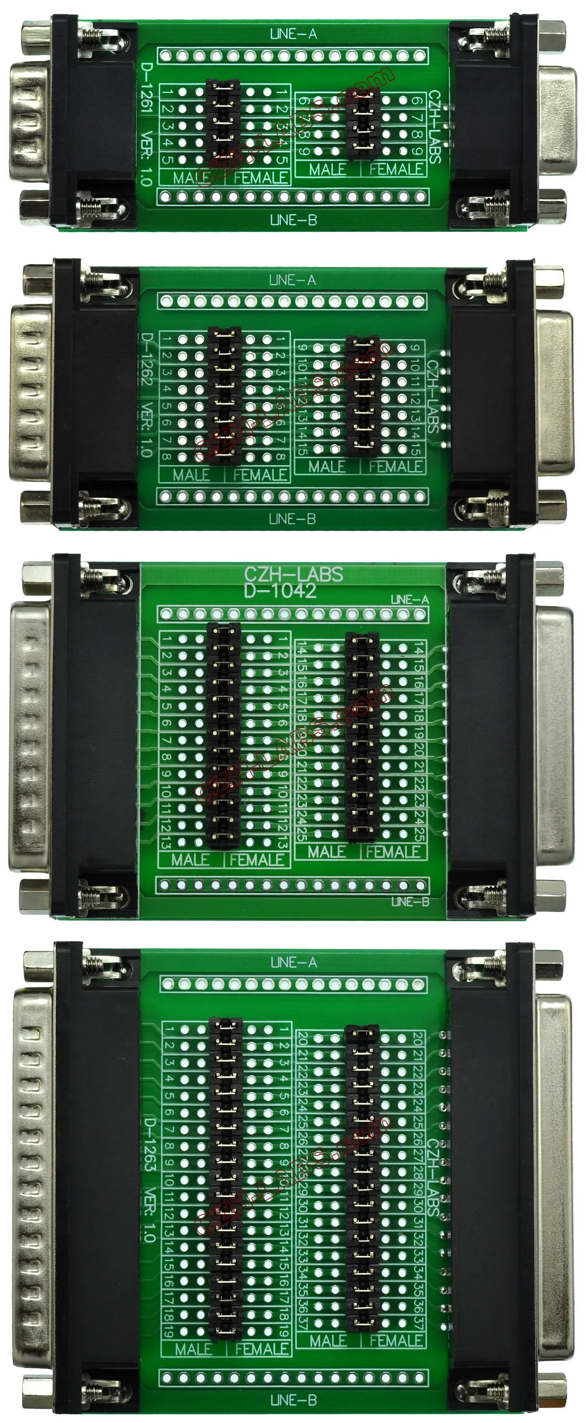 Диагностические тестовые разрывные платы для диагностики CZH-LABS Combo посылка de sub DB9 DB15 DB25 DB37.
Диагностические тестовые разрывные платы для диагностики CZH-LABS Combo посылка de sub DB9 DB15 DB25 DB37.