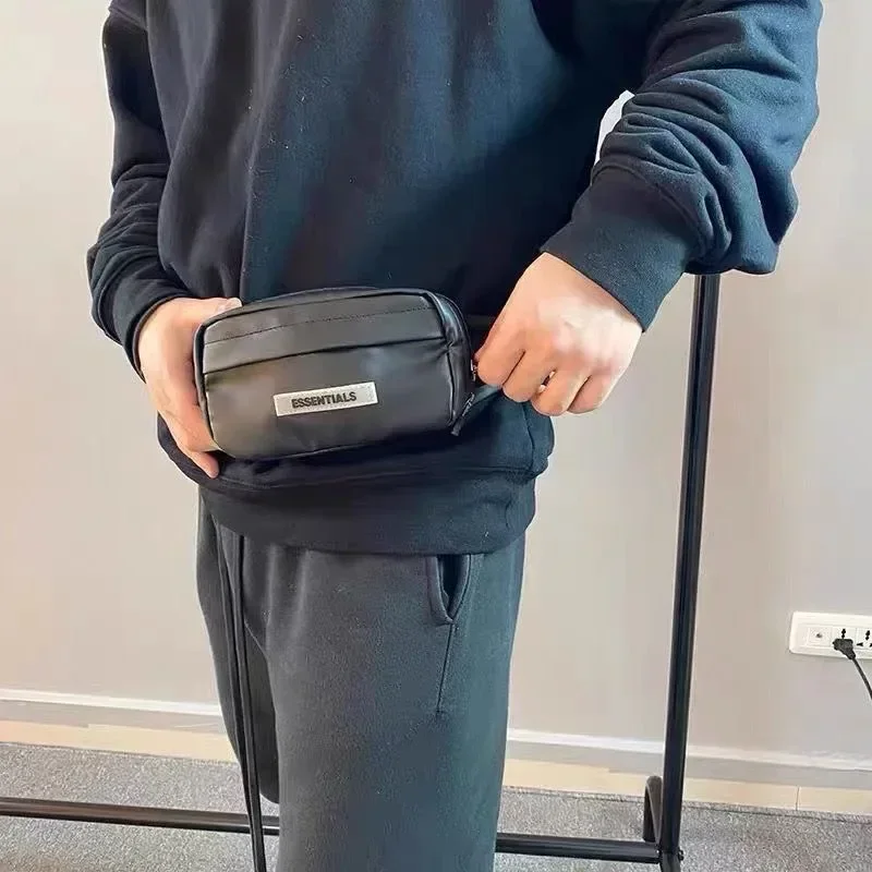2024 Essentials Men's Trendy PU Leather Waist Bag Luxury Women's Label Handbag Chest Bag Fashion Trendy Crobody Bag
2024 Essentials Men's Trendy PU Leather Waist Bag Luxury Women's Label Handbag Chest Bag Fashion Trendy Crobody Bag