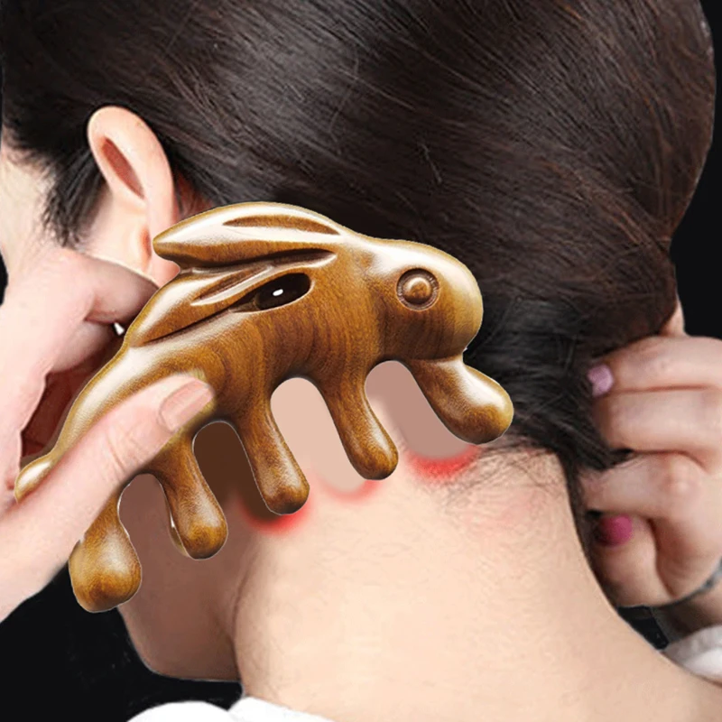 1Pc Healthy Hair Loss Head Meridian Scalp Massage Blood Circulation Rabbit Shaped Wood Head Comb Hair Brush
1Pc Healthy Hair Loss Head Meridian Scalp Massage Blood Circulation Rabbit Shaped Wood Head Comb Hair Brush